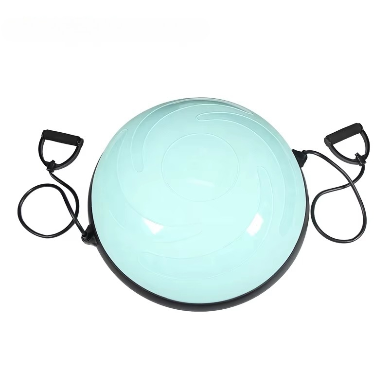 Pilates Yoga Ball Workout - Logo PVC Balance Ball z taśmą