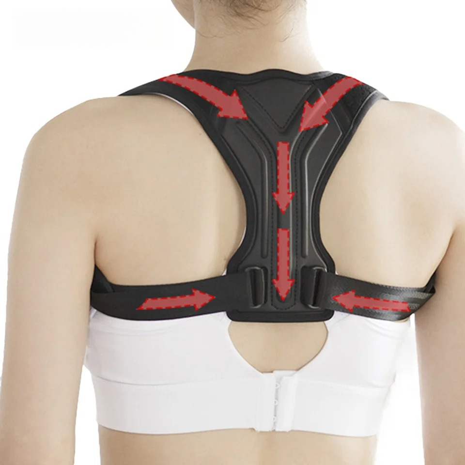 Posture Pole Corrector - Oddychający pas korygujący postawę, zapobiegający garbieniu