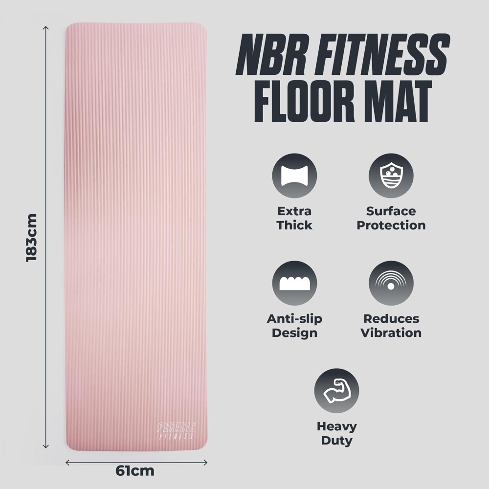 Mata do jogi NBR o grubości 15 – Pilates Yoga Hiit recenzja i cena
