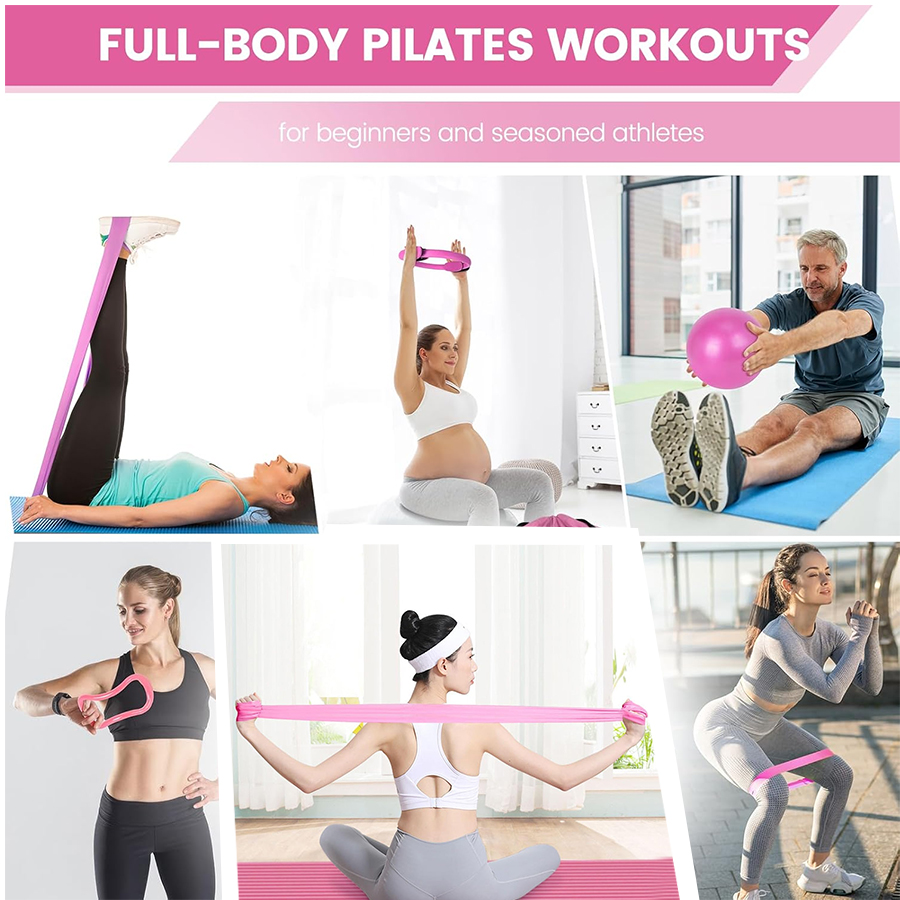 Personalizowany ZESTAW do Ćwic – Pilates Yoga Ball Workout recenzja i cena