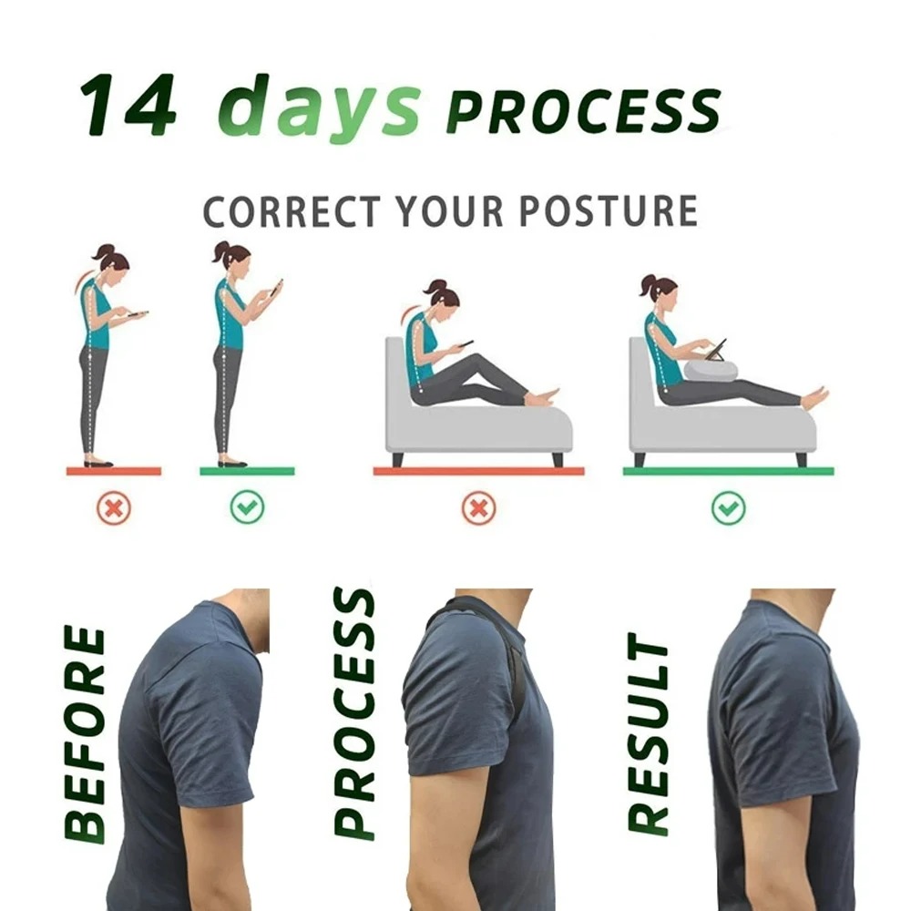1 szt. Regulowany pas korygują – Posture Pole Corrector recenzja i cena