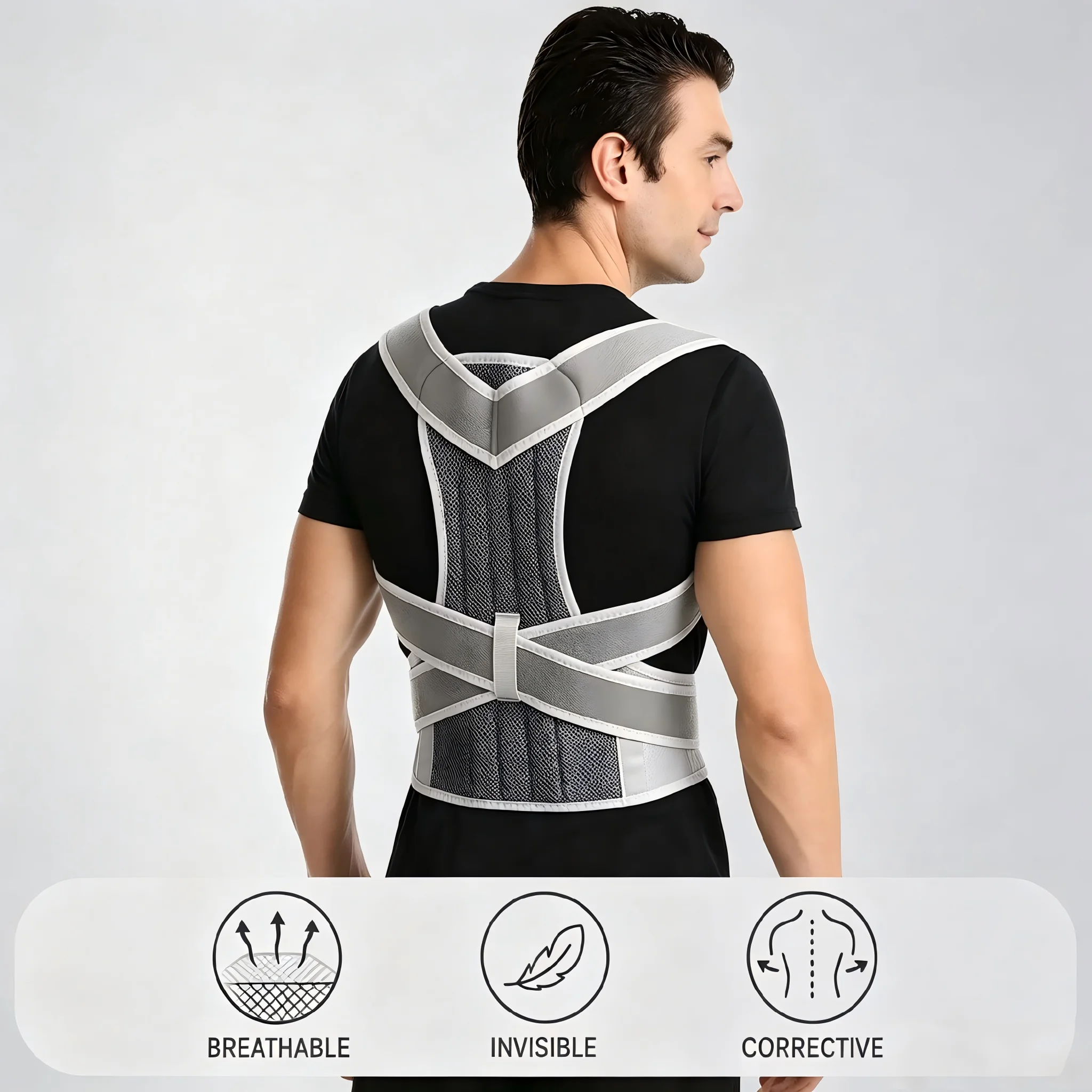 Regulowany korektor postawy, o – Posture Pole Corrector recenzja i cena