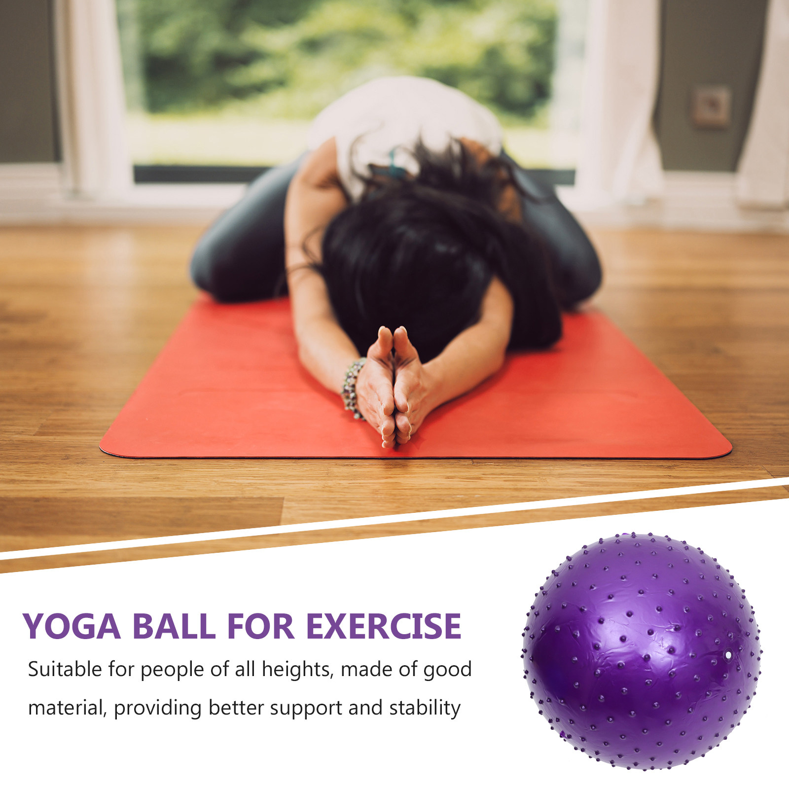 Mała kompaktowa piłka do ćwicz – Pilates Yoga Pregnancy recenzja i cena