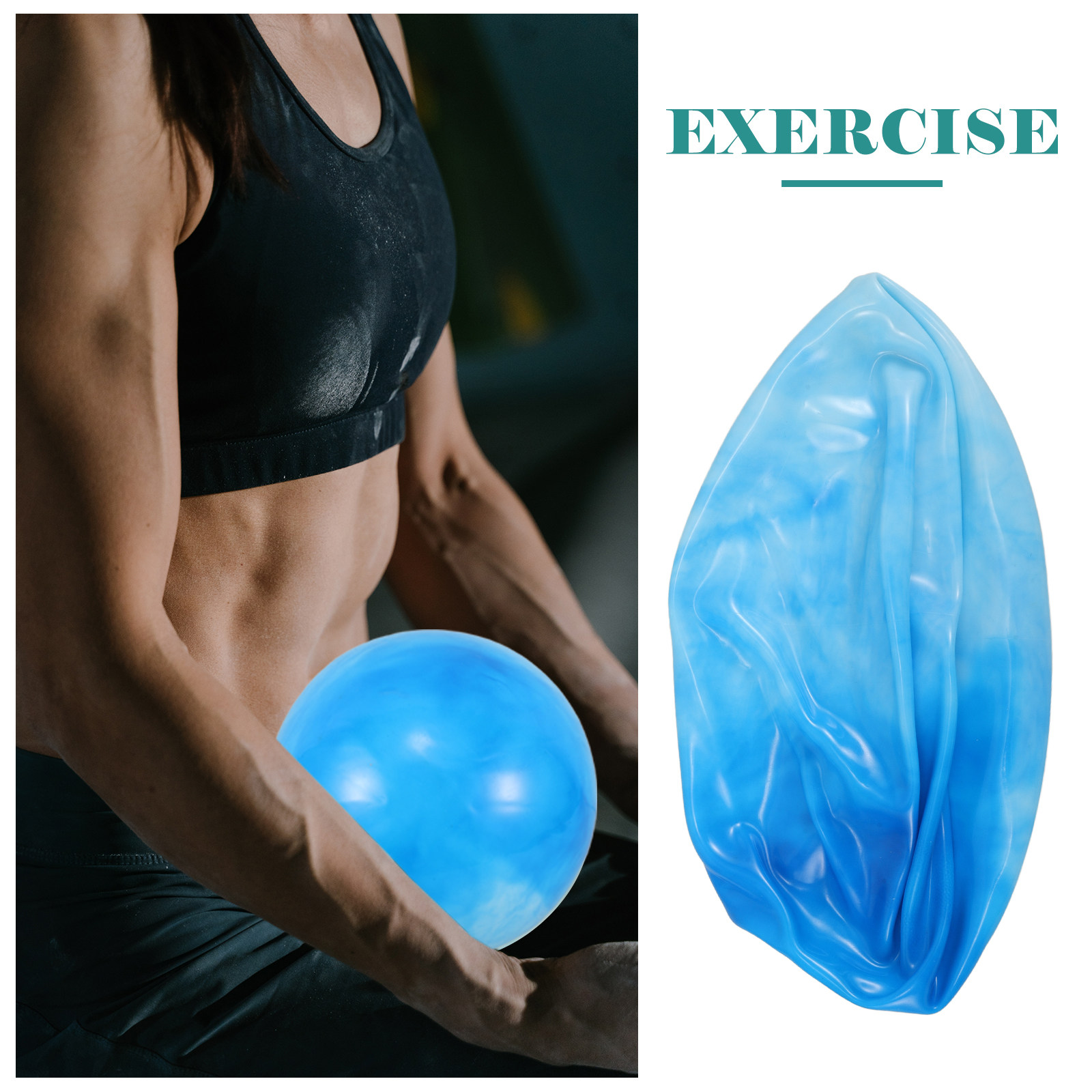 Piłka do pilatesu 25 cm z kolo – Pilates Yoga Ball Workout recenzja i cena